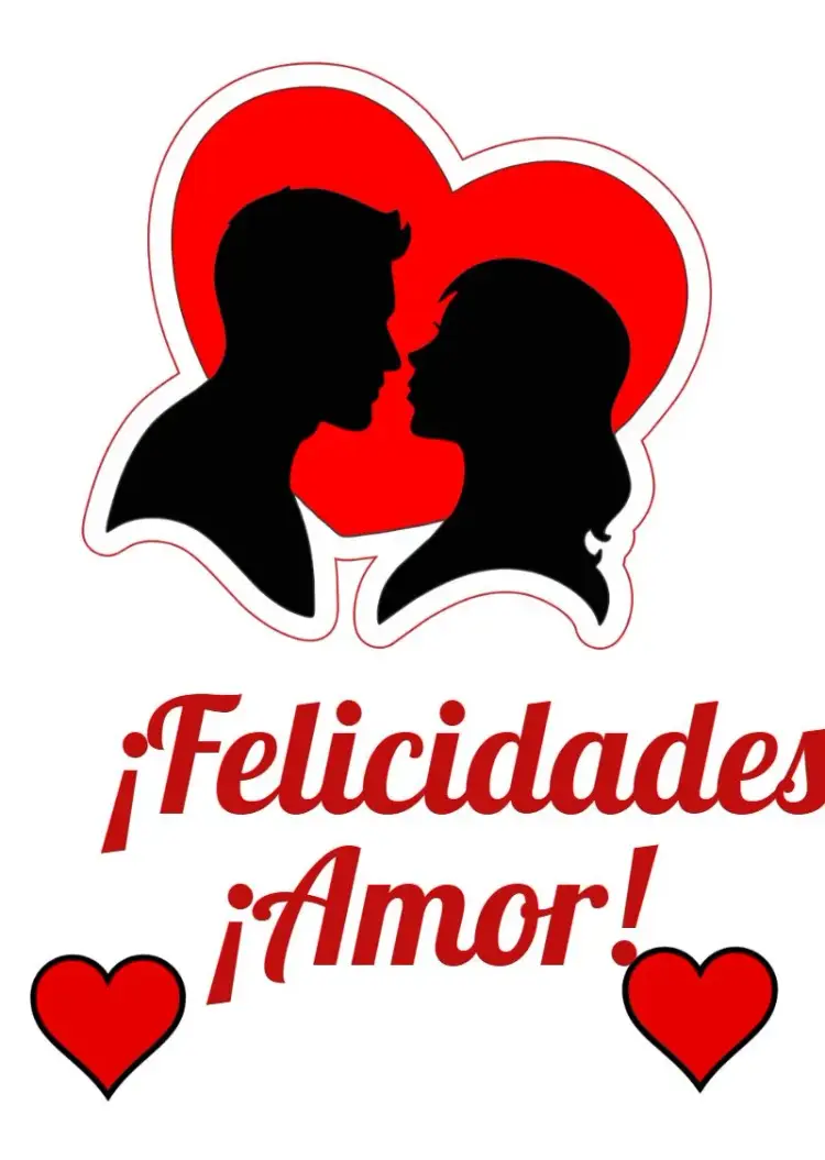 Invitación Topo De Pastel Enamorados Rojo