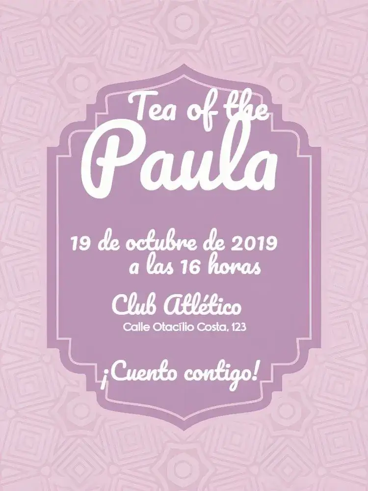 Invitación Despedida de Soltera Delicada – tema Despedida de Soltera delicado, romántico, floral, vintage, minimalista, moderno
