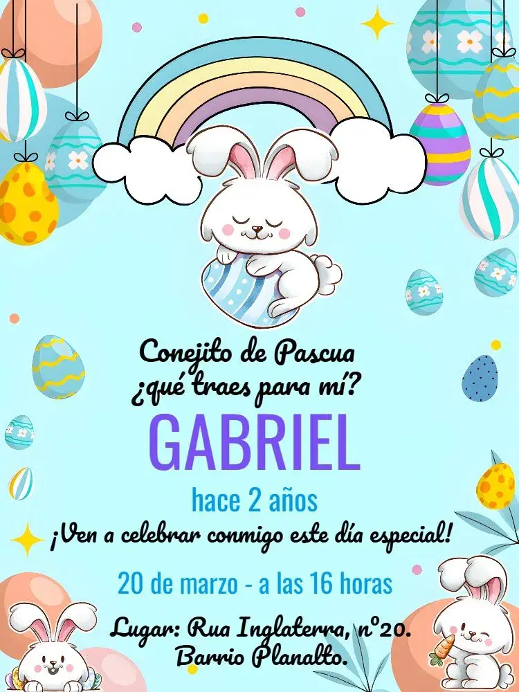 Invitación Pascua Caza