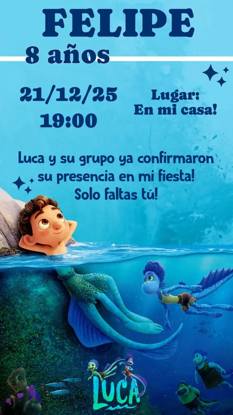 Invitación Luca