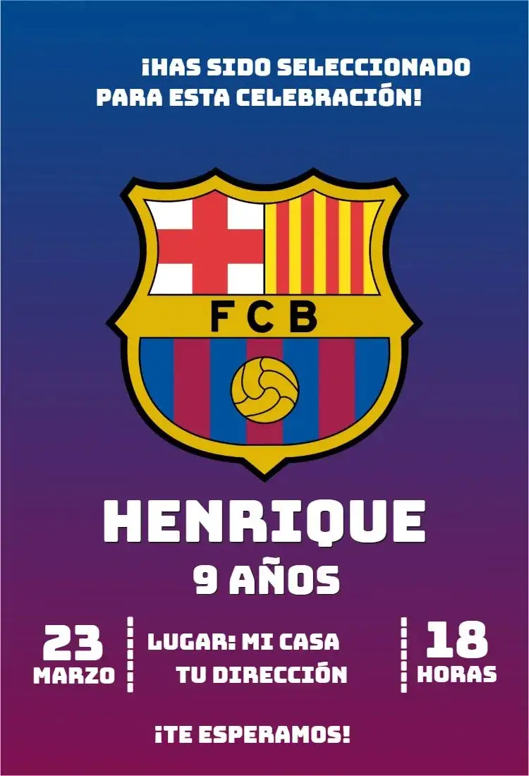 Invitación Barcelona 2