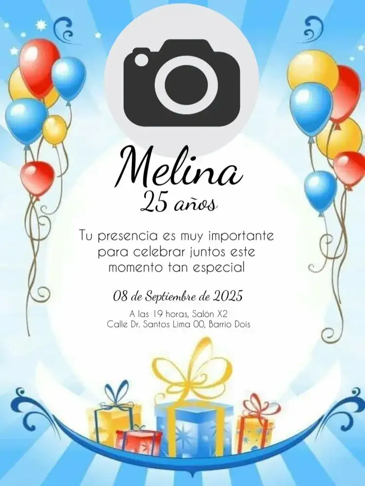 Globos Con Foto Para Editar Digital