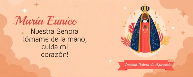 Invitación Arte Para Taza Nuestra Señora Aparecida Aparecía
