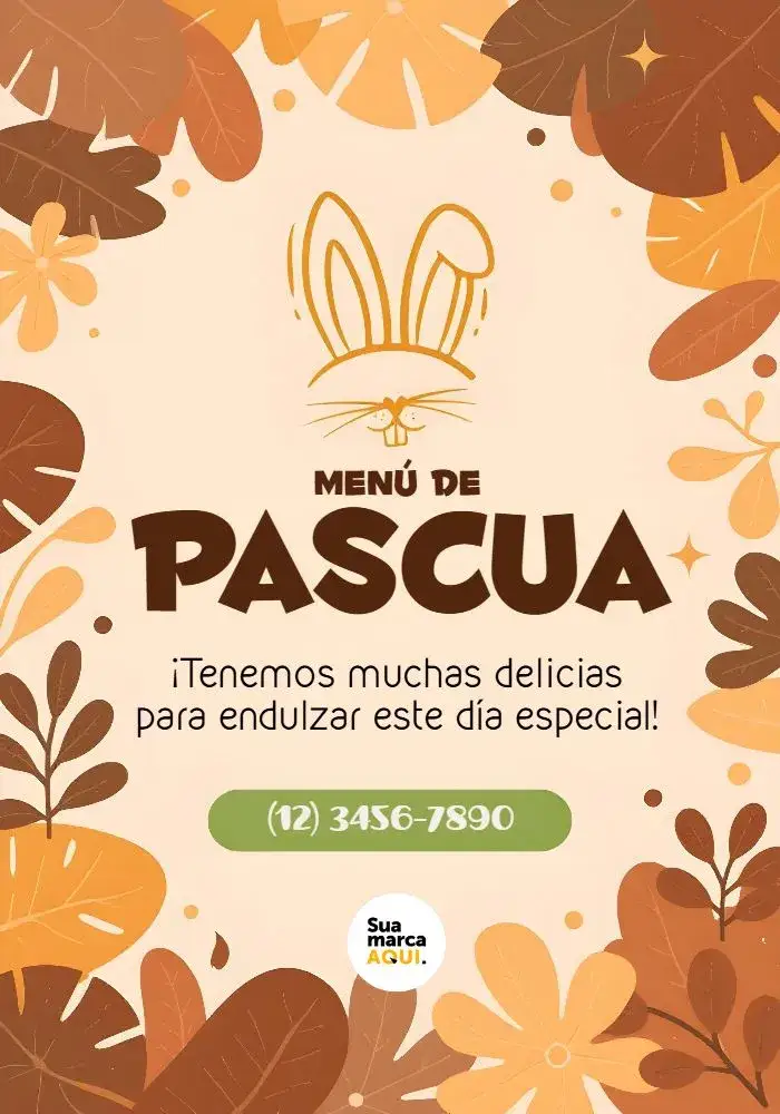 Invitación Historias De Pascua Conejo – tema Fechas Conmemorativas colorido, divertido, ilustraciones de conejo, chocolates, pastel, alegre