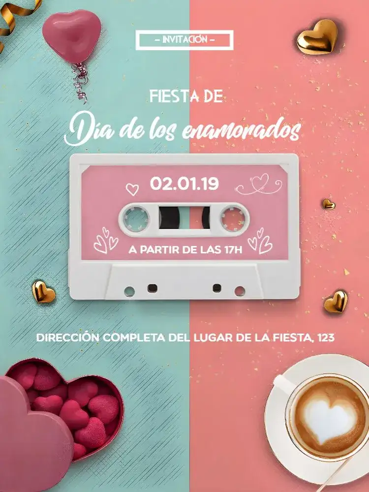 Fiesta De Día De Los Enamorados Enamoraditos