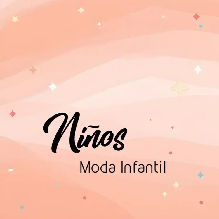 Invitación Logotipo Para Tienda De Ropa Infantil Naranja editable y personalizable