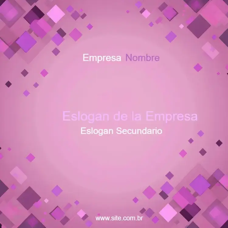 Invitación Publicación Para Empresa Abstracta Púrpura