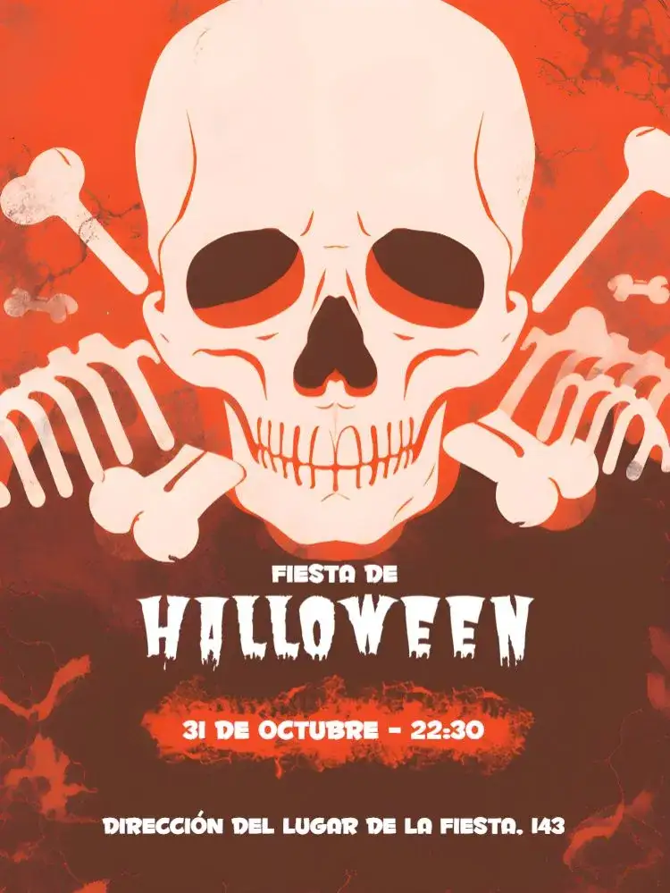 Invitación Halloween Das – tema Fechas Conmemorativas colores oscuros, elementos góticos, ilustraciones divertidas, estilo sombrío, fantasía