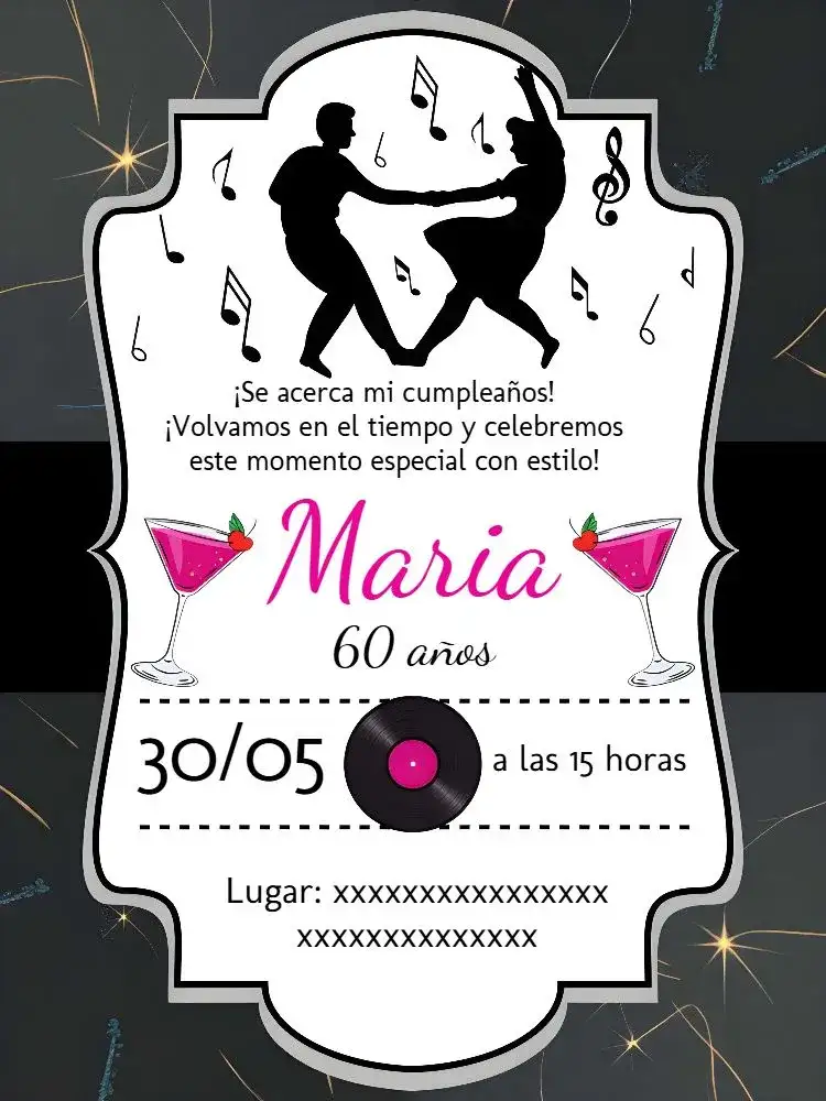 Años 60 Baile