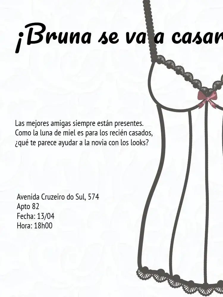 Invitación Despedida de soltera personalizada – tema Baby Shower mármol, negro, femenino, moderno, elegante, sofisticado