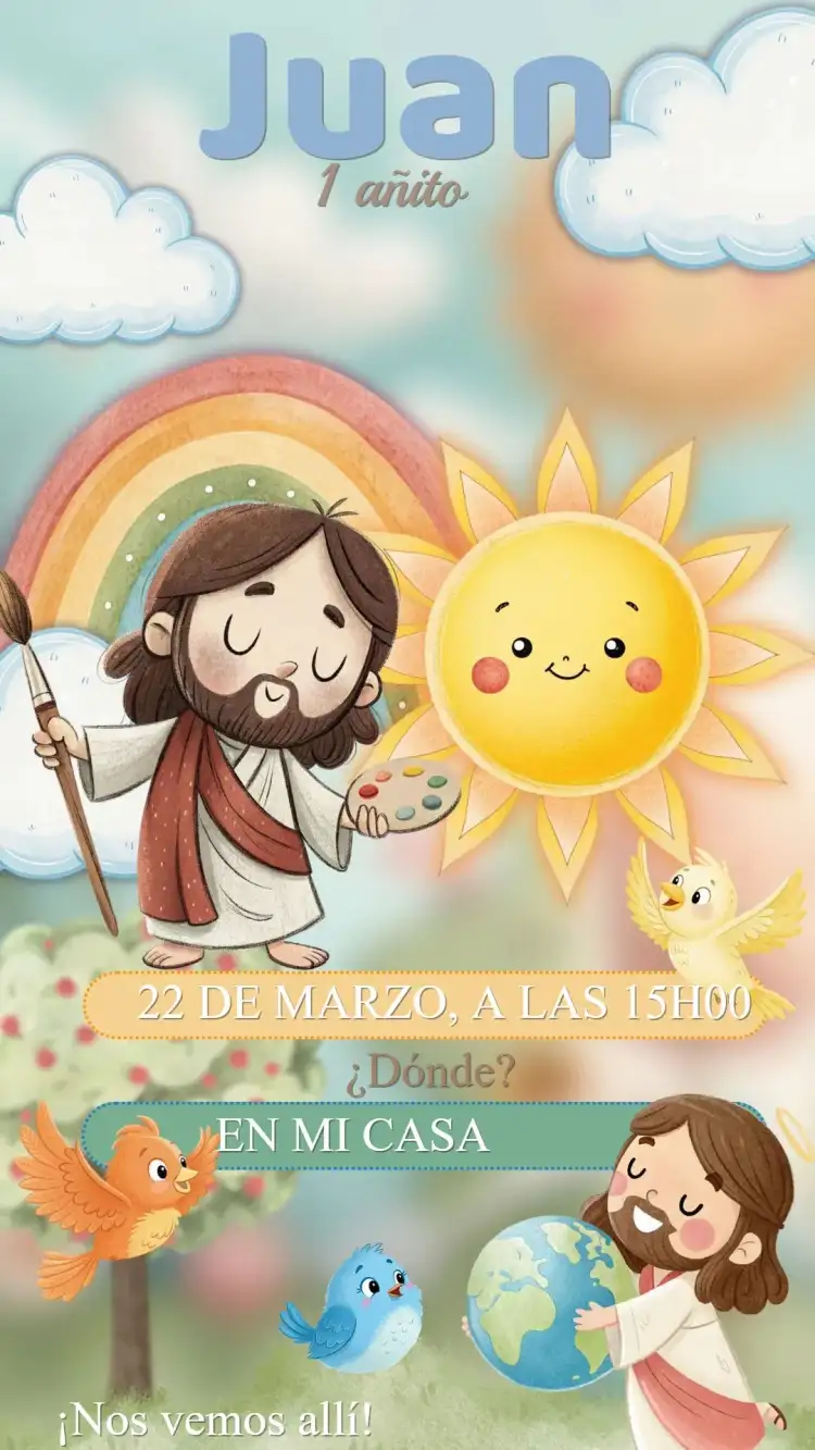 Invitación Cumpleaños El Mejor Pintor del Mundo