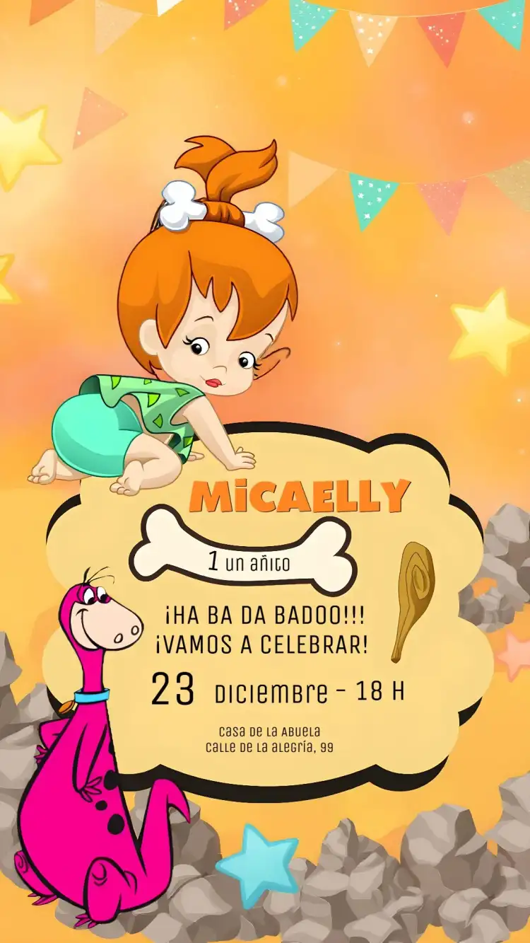 Pedrita Flintstones Infantil
