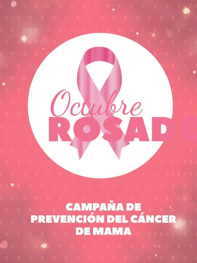 Invitación Publicación Para el Cáncer de Mama en Octubre Rosa – tema Más buscados rosa, minimalista, moderno, informativo, floral