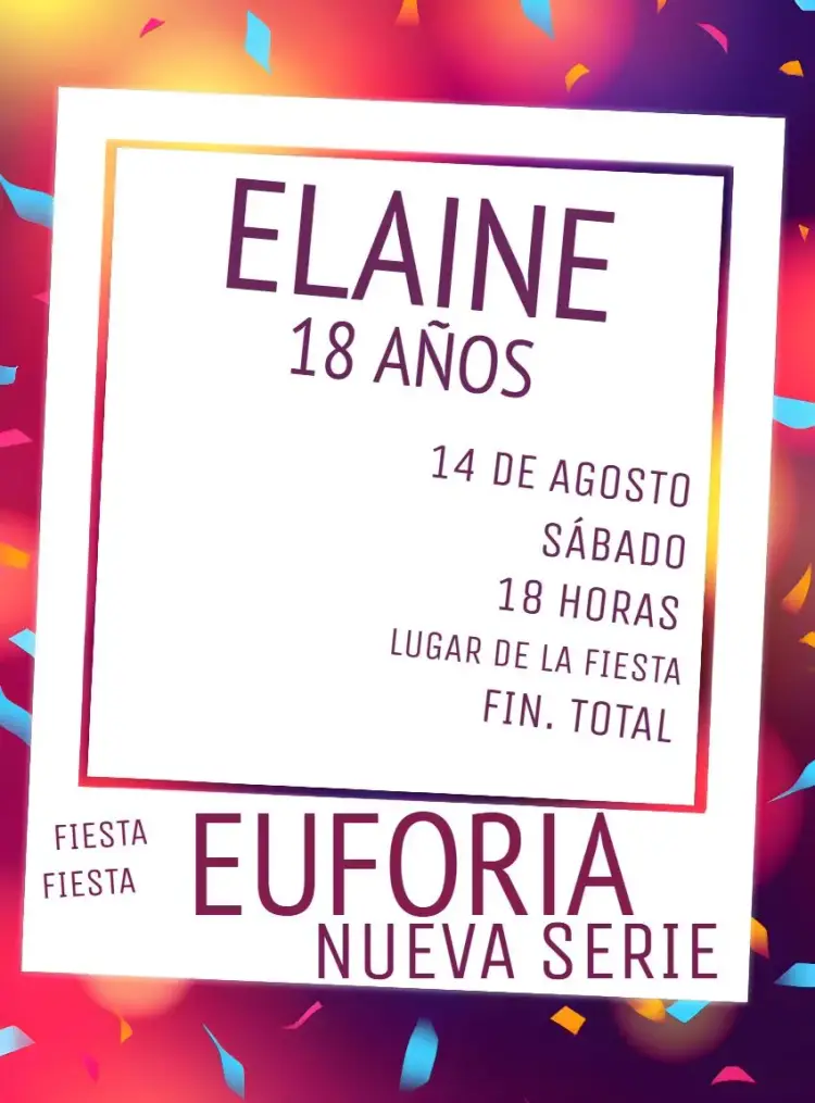 Invitación Euforia Digital