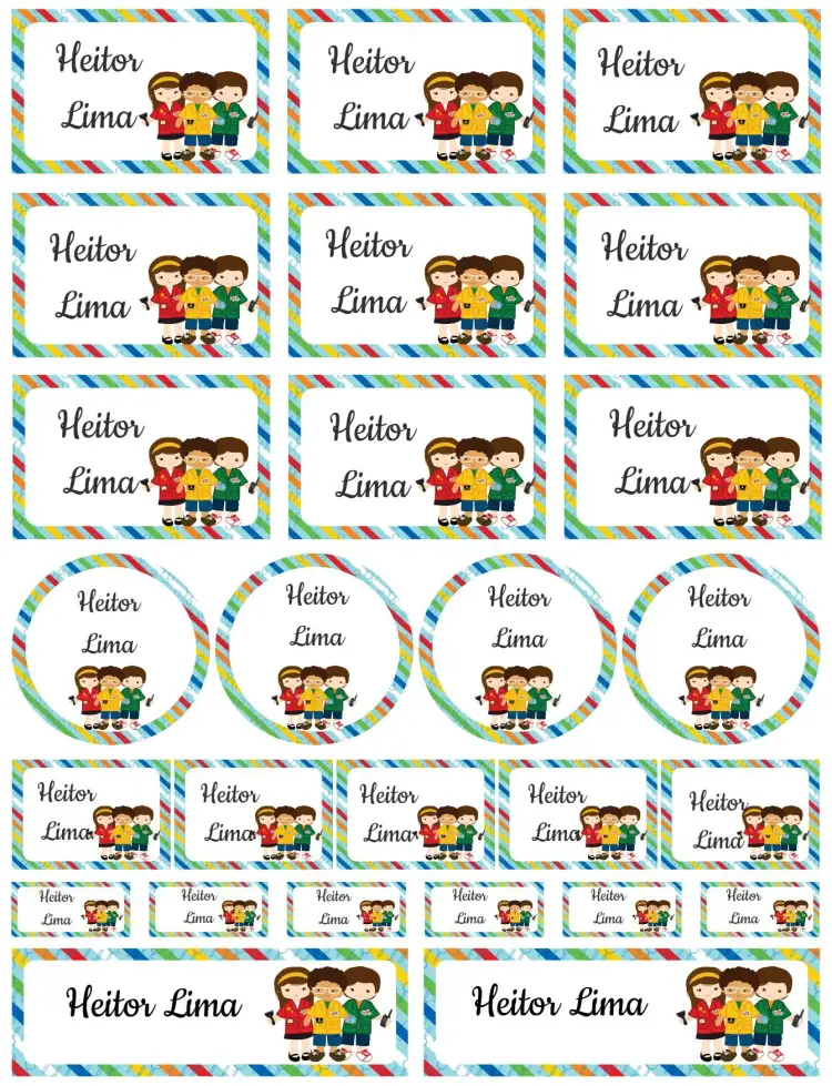 Invitación Detectives de Zona Azul – tema Tarjeta colorido, infantil, divertido, ilustraciones animadas, temática de aventura, personajes icónicos