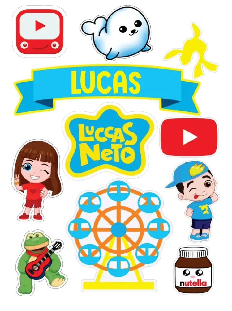 Invitación Luccas Neto