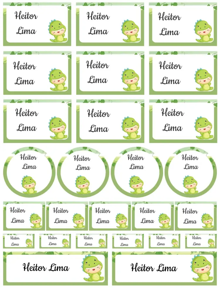 Invitación Dinosaurio Baby