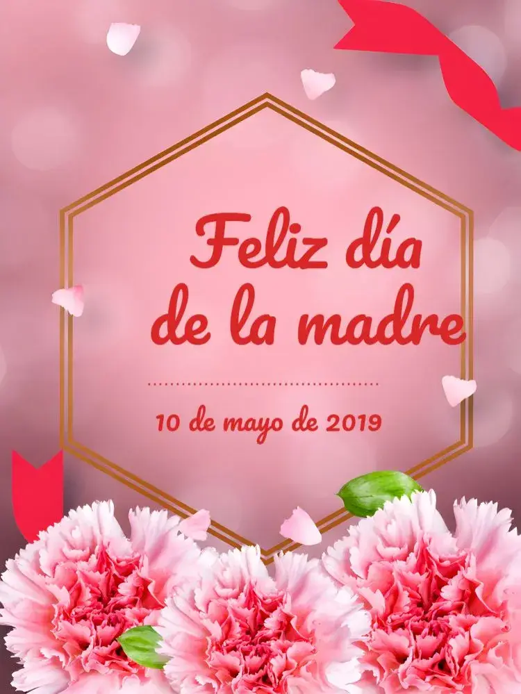 Invitación Publicación Día de la Madre Corazón