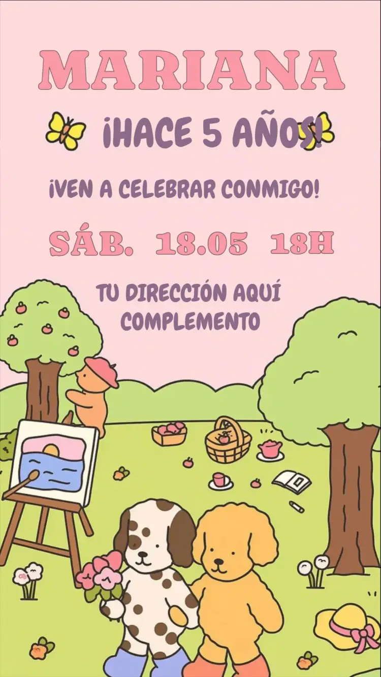 Invitación Bobbie Goods