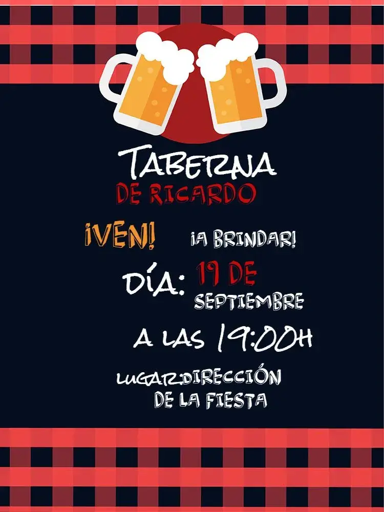 Invitación Boteco Buteco