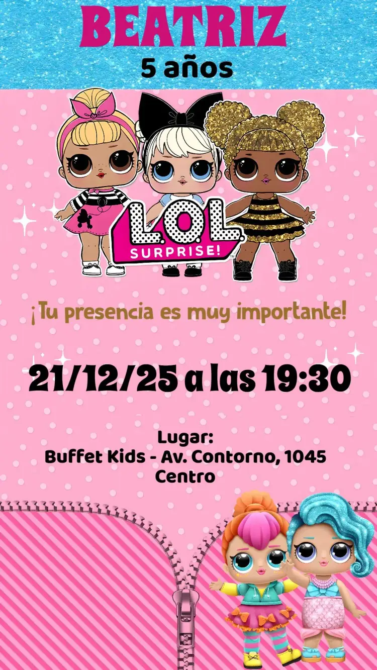 Invitación LOL