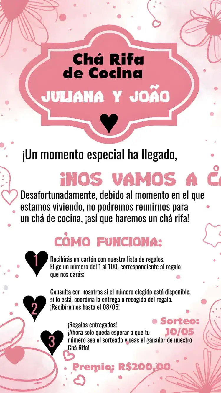 Invitación Despedida de Soltera Rosa Tetera – tema Despedida de Soltera rosa, blanco, negro, culinario, moderno, divertido