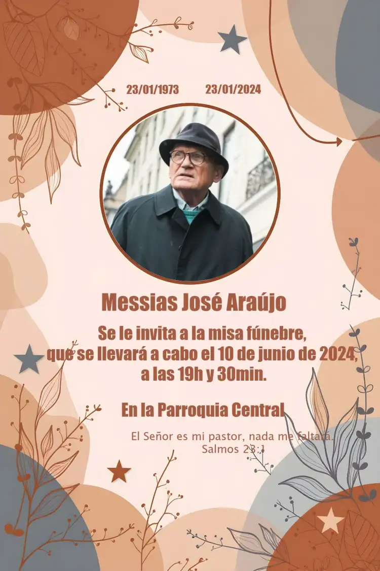 Misa De Séptimo Día Con Foto 7