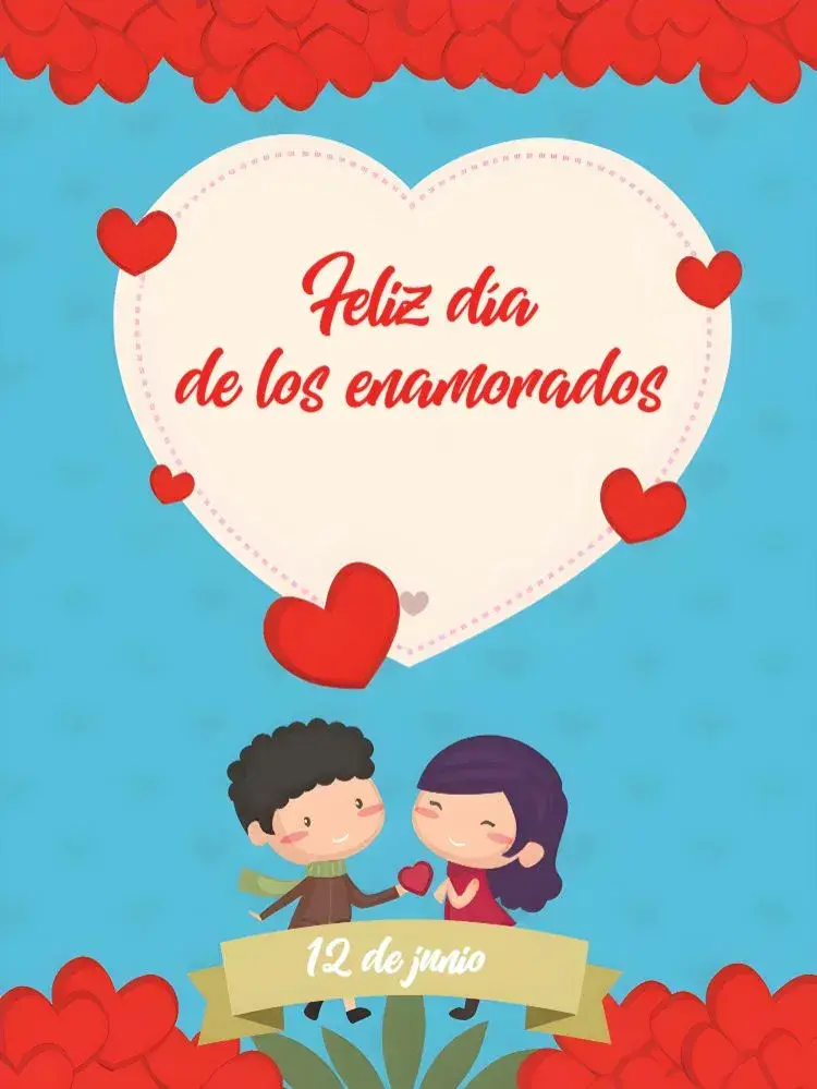 Invitación Publicación Día De Los Enamorados Corazón