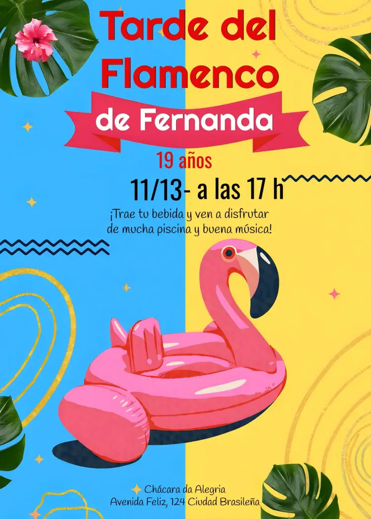 Invitación Tardezinha Party