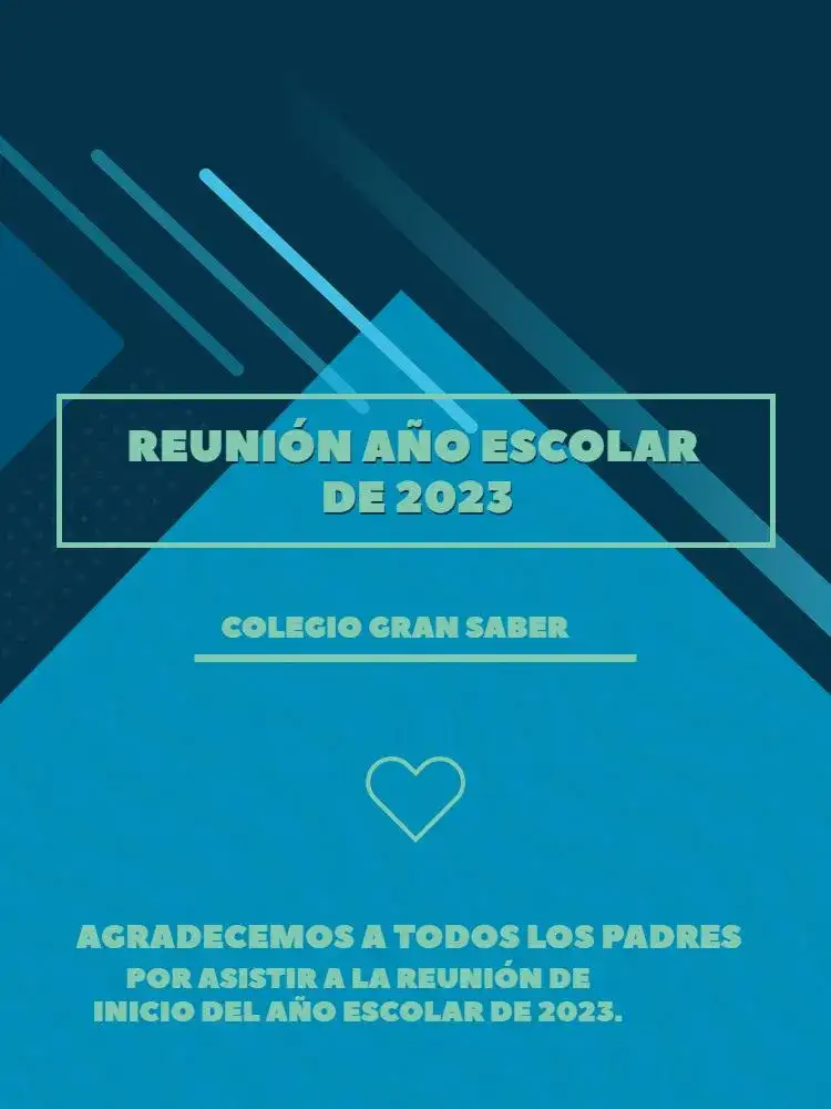 Tarjeta De Agradecimiento En Reunión Moderna Joven