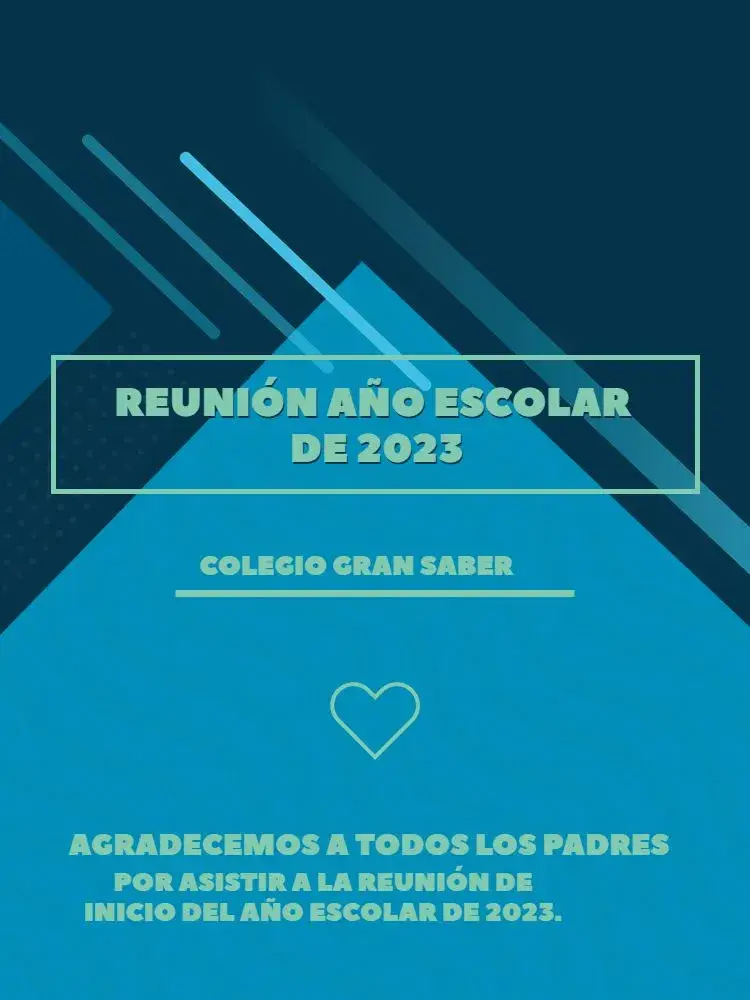 Invitación Tarjeta De Agradecimiento En Reunión Moderna Joven
