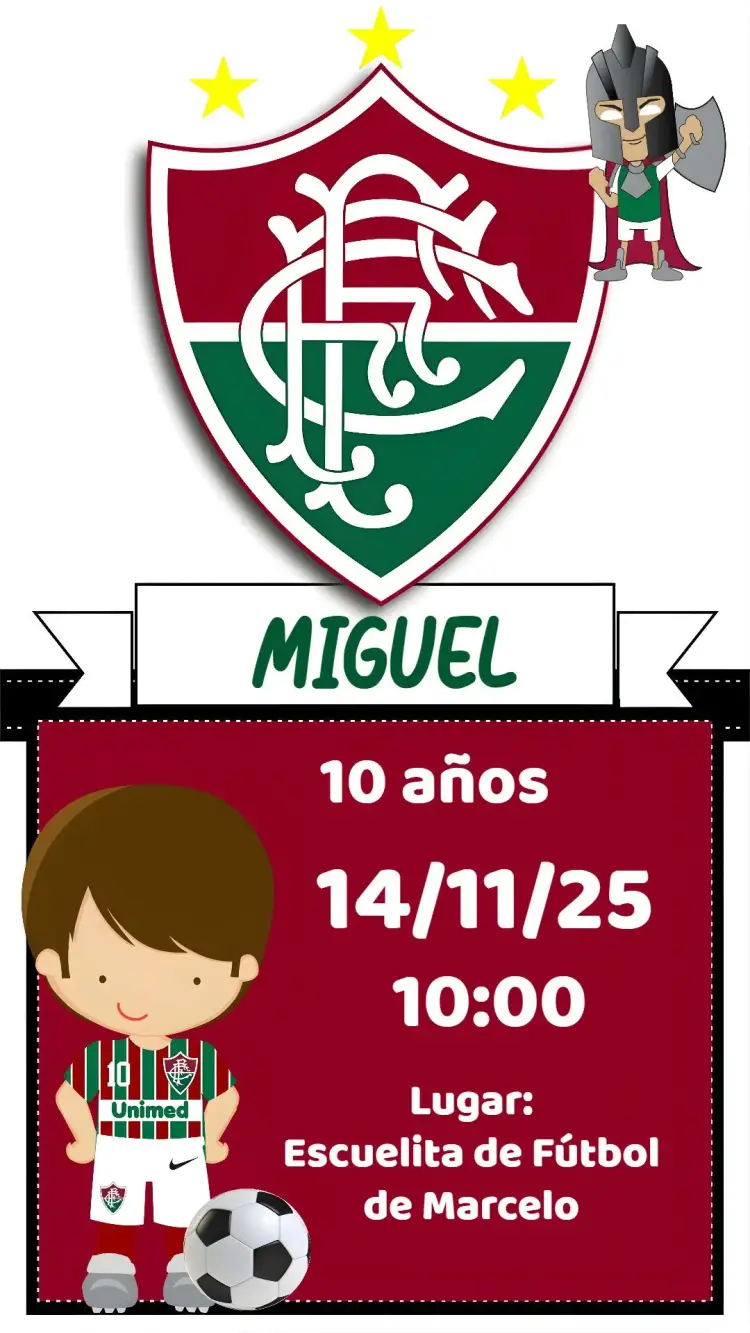 Invitación Fluminense