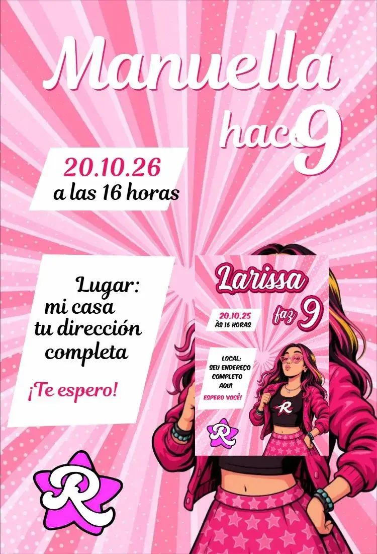 Invitación Emily Vick 2