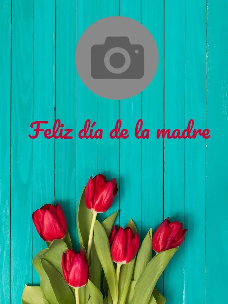 Invitación Tarjeta Día De Las Madres Personalizada – tema Tarjeta floral, moderno, elegante, romántico, colorido