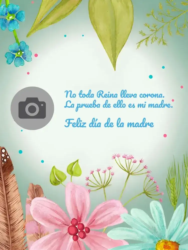 Publicación Día de la Madre Con Foto de Corazón