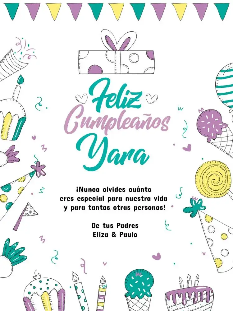 Invitación Tarjeta Con Mensaje De Felicitación/Sombrero Festivo – tema Tarjeta colorido, lúdico, festivo, infantil, alegre
