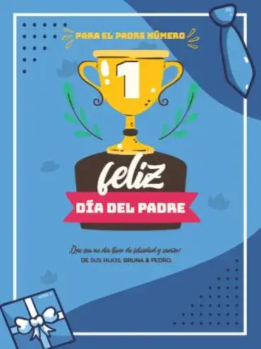 Cómo Hacer Tarjeta Día Del Padre Creativa Divertida