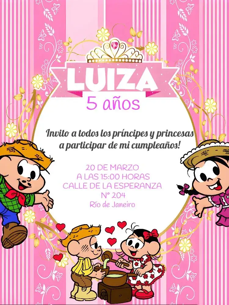 Cuadro de la Turma Da Mônica