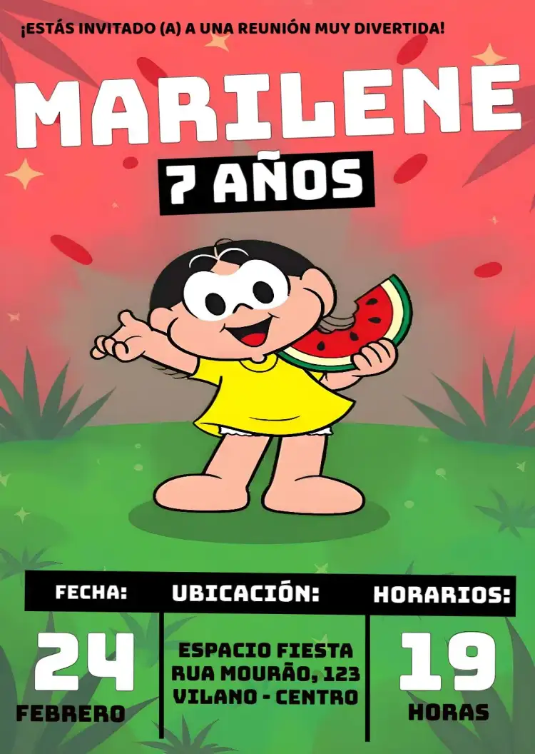 Magali Turma Da Mônica Infantil