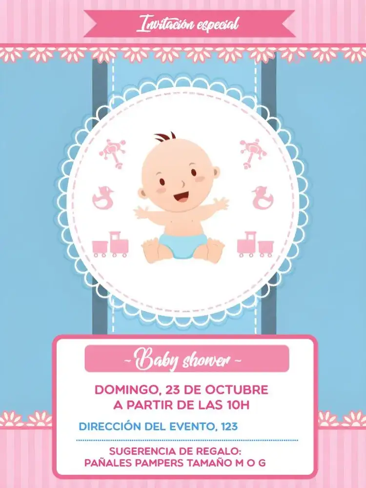 Baby Shower Rosa Neném