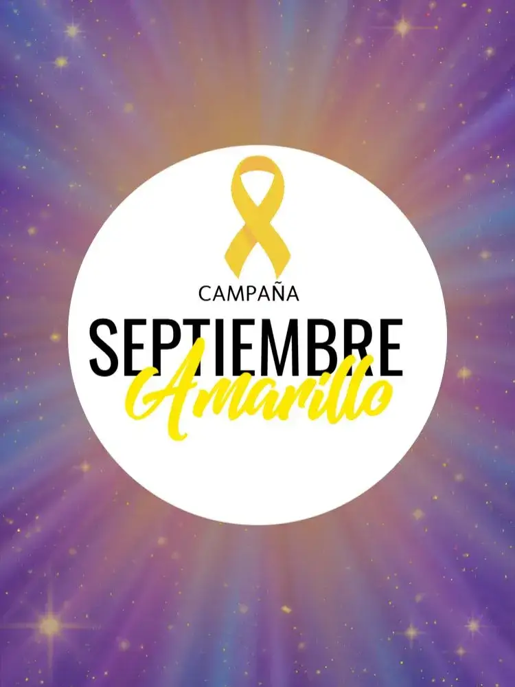 Invitación Publicación Para Campaña Septiembre Amarillo Vida – tema Más buscados minimalista, moderno, sobrio, colorido, gráfico, inspirador