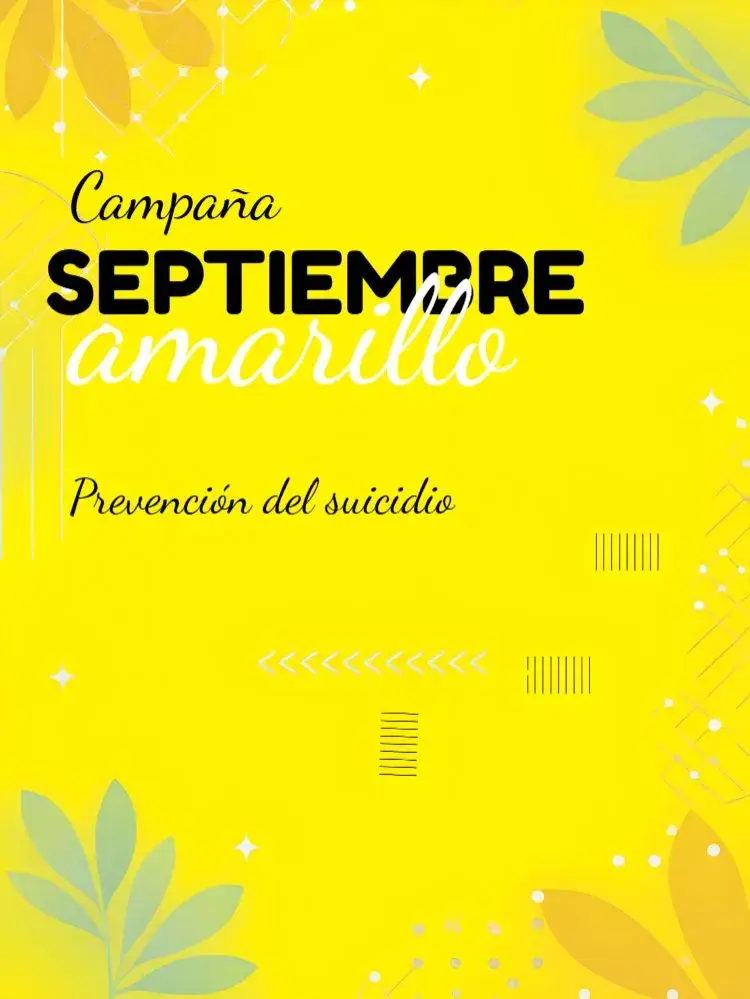 Invitación Publicación para la Campaña Septiembre Amarillo Combate