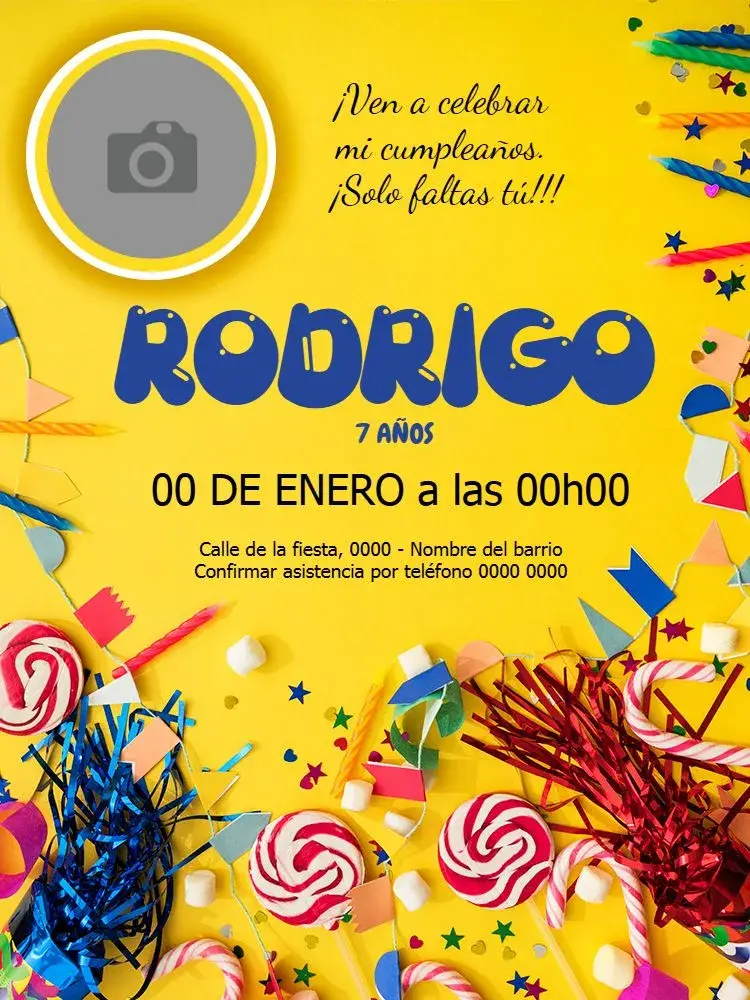 Invitación Celebración