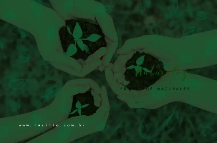 Invitación Tarjeta De Visita Frente Naturaleza Salud editable y personalizable