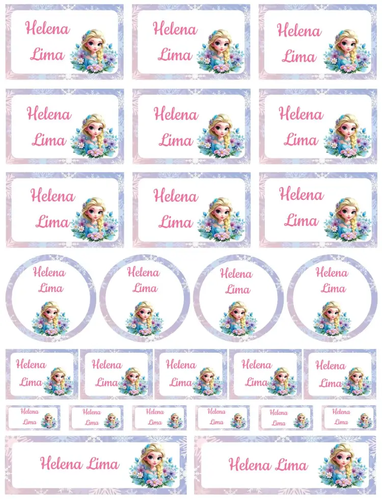 Invitación Elsa Frozen