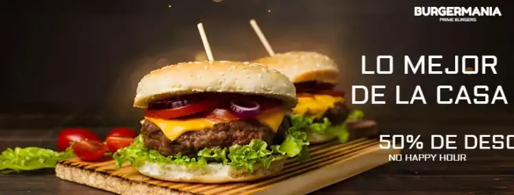 Invitación Banner Para Hamburgueria Lanche – tema Más buscados moderno, minimalista, urbano, en negro y gris, divertido, sostenible