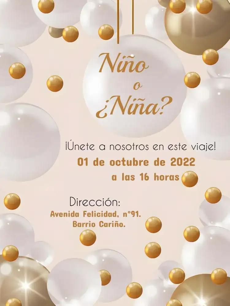 Fiesta de Revelación de Género con Globos