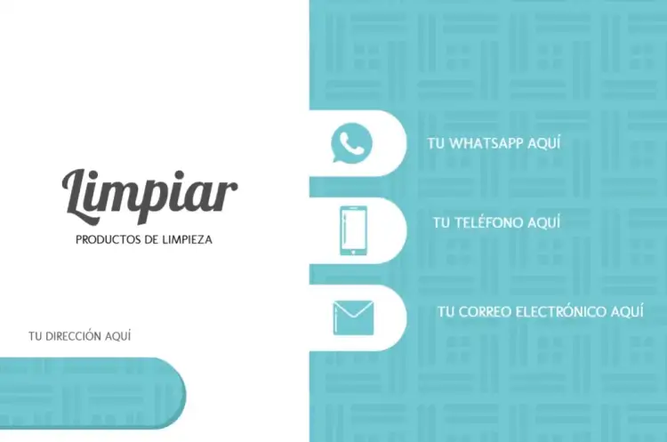 Invitación Tarjeta Posterior Higiene Rápido – tema Tarjeta moderno, profesional, masculino, limpio, tecnológico, minimalista