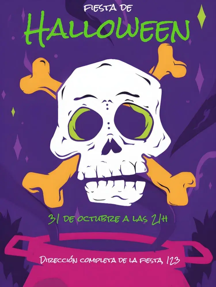 Invitación Halloween Das