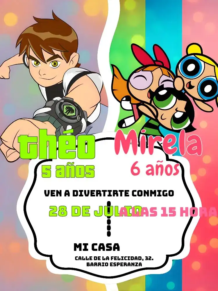 Doble Tema de Ben 10 y Las Chicas Superpoderosas